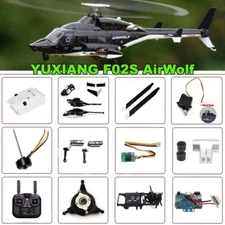 YUXIANG F02S Airwolf RC Helicopter Propeller Blade ESC Motor Servo Battery GPS