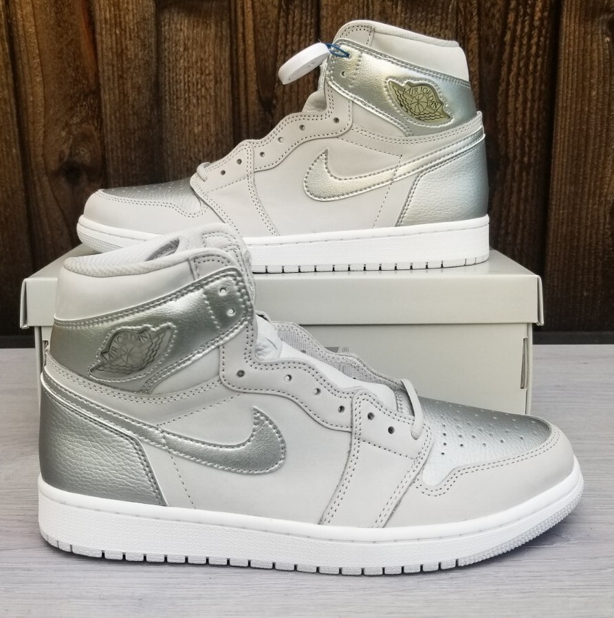 Size 9.5 - Jordan 1 Retro High OG Co.JP Tokyo 2020 Silver Size 9.5 - Jordan 1 Retro High OG Co.JP Tokyo 2020 Silver