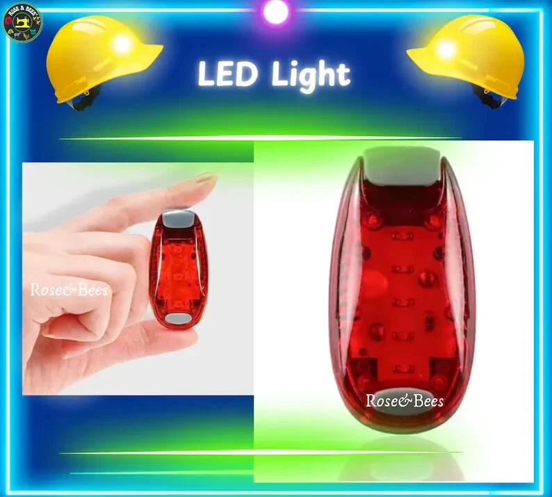 Banda para sombrero de montar reflectante de alta visibilidad con luz LED banda para casco naranja cal ecuestre Foto 3 de 3