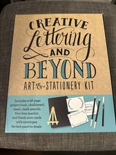 Creative Lettering and Beyond Art and Stationery Kit : BRAND NEW NEVER OPENED