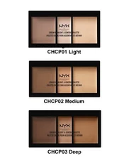 NYX PROFESSIONAL MAKEUP Cream Highlight & Contour Palette,