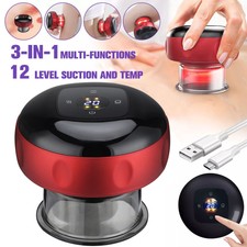 Smart Electric Cupping Therapy Machine 12-Level Suction, Vacuum Massage Device