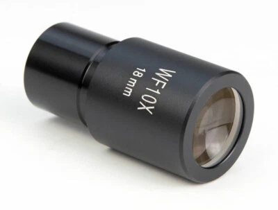 MARKENLOS WF10X Weitfeld Okular 18mm Sichtfeld Biologisches Mikroskope 23.2mm