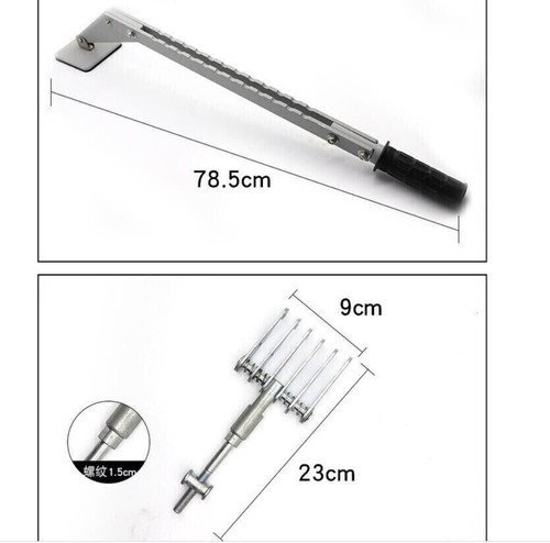 Car Dent Bar Puller Pull Lever Pulling Kit Removal Hammer Repair Auto Body Tool - Foto 2 di 15