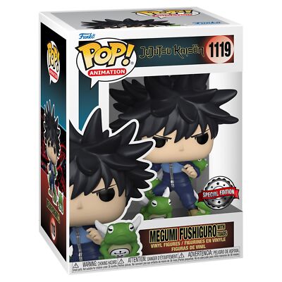 Funko Pop JJK - Megumi Fushiguro with Toads - Jujutsu Kaisen