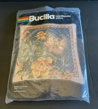 NIP BUCILLA 4561 NEEDLEPOINT PILLOW SPRING COLLECTION