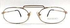 TIFFANY T44 GOLD PLATED 23KA Vintage Frame Glasses NEW OLD STOCK