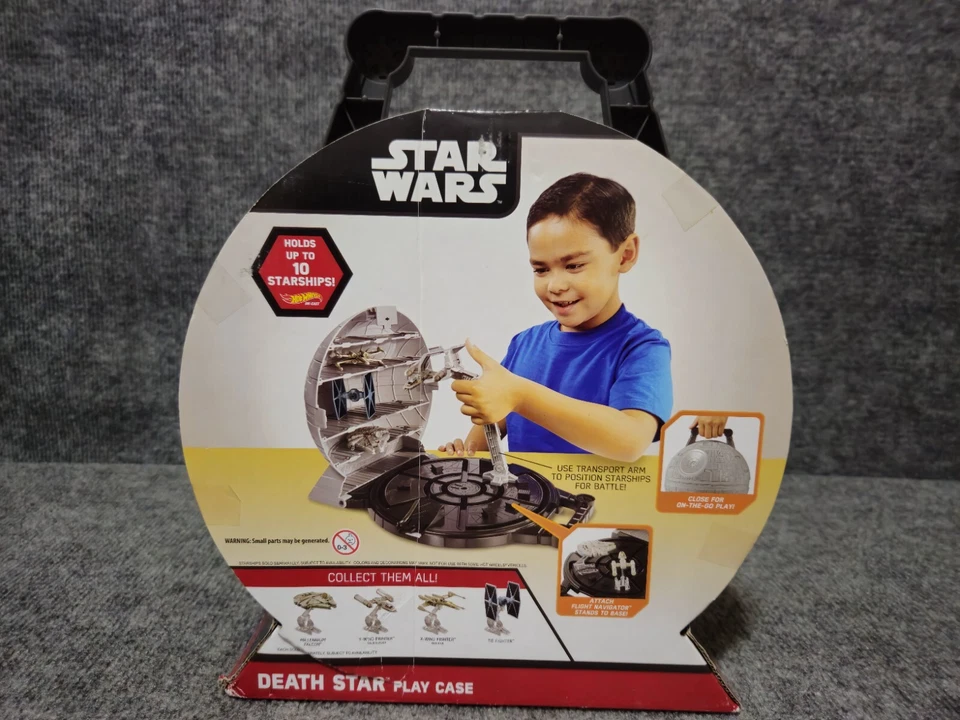 Mattel Hot Wheels Disney Star Wars DEATH STAR Play Case - Image 2 of 4