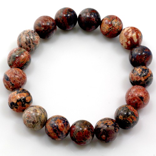 12mm Handmade Round Beaded Stretch Balance Bracelet 6.5-9" Healing Gemstone Gift - Picture 75 of 96