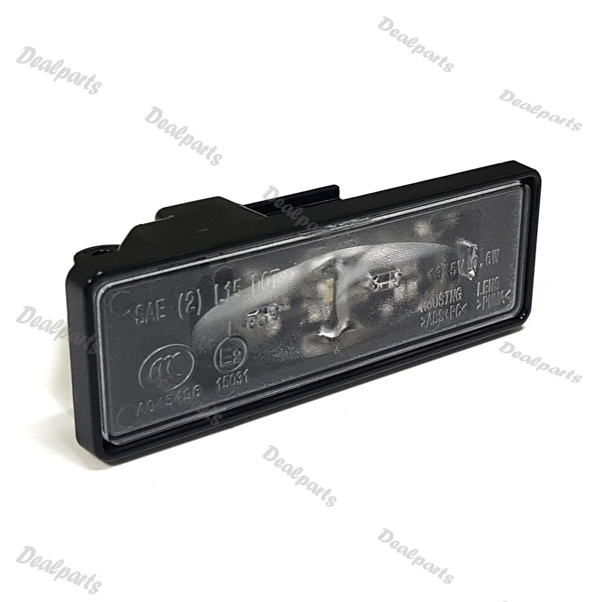 Genuine Renault OEM LED License Plate Light, 265108990C, for