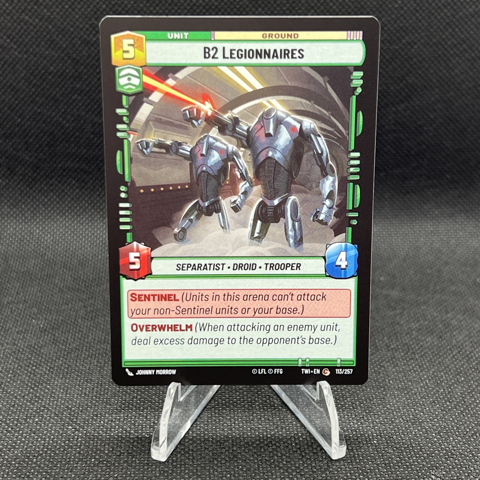 B2 LEGIONNAIRES Twilight of the Republic Regular #113 TWI(NM+)(SWU)
