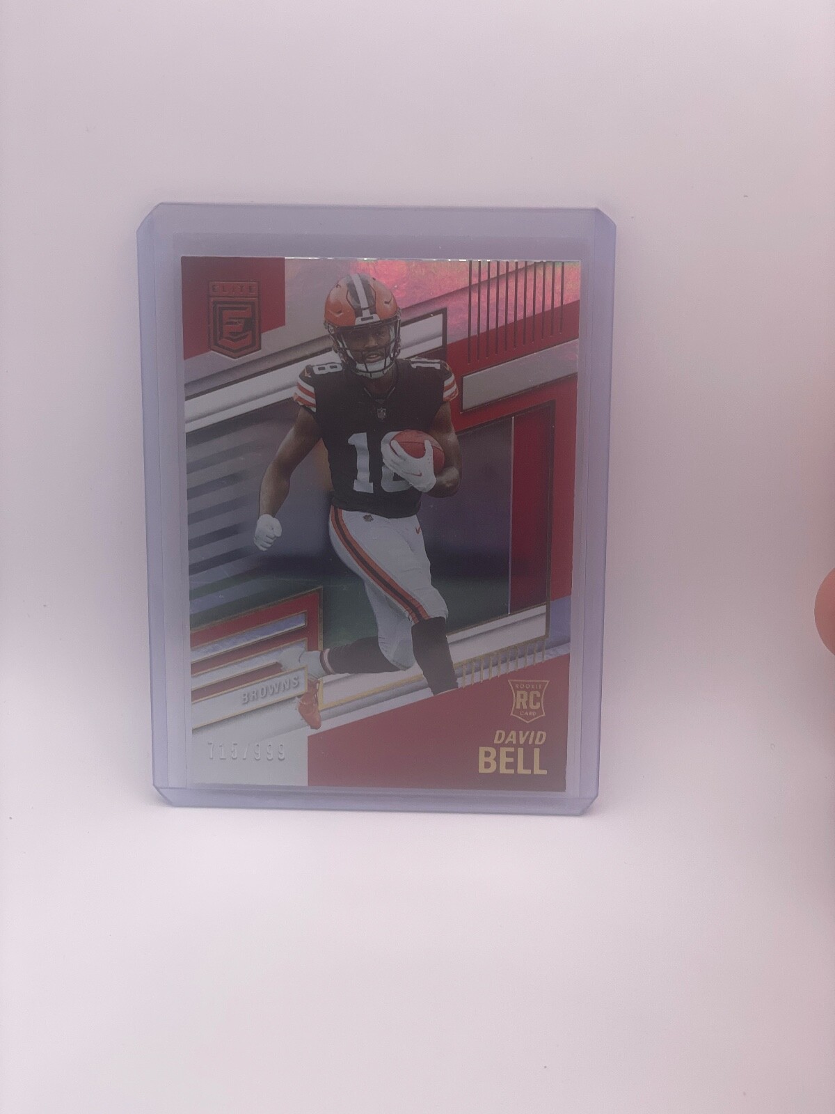 2022 Donruss Elite David Bell RC #124 Base /999 - Cleveland Browns