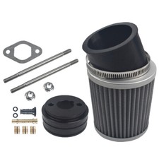 Update Silver 62mm Air Filter for GX160 200 390 420cc CT200U Clone Mini Bike