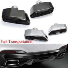 For BMW 5 series G30 G31 G38 2017-2021 Car Rear Exhaust Tips Muffler Tail Pipes