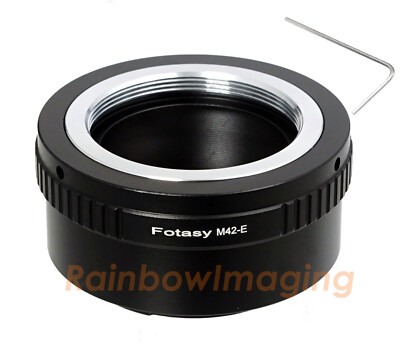 Copper Adjustable 42mm M42 lens to Sony A7II A7 A7S A7R A7S II III IV Adapter
