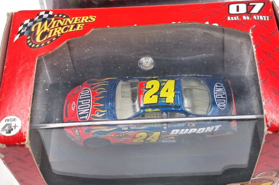 2007 Jeff Gordon #24 Lot of 2 Dupont Flames& Foose Hot Hues Impala SS 1/87 Scale - Image 3 of 4