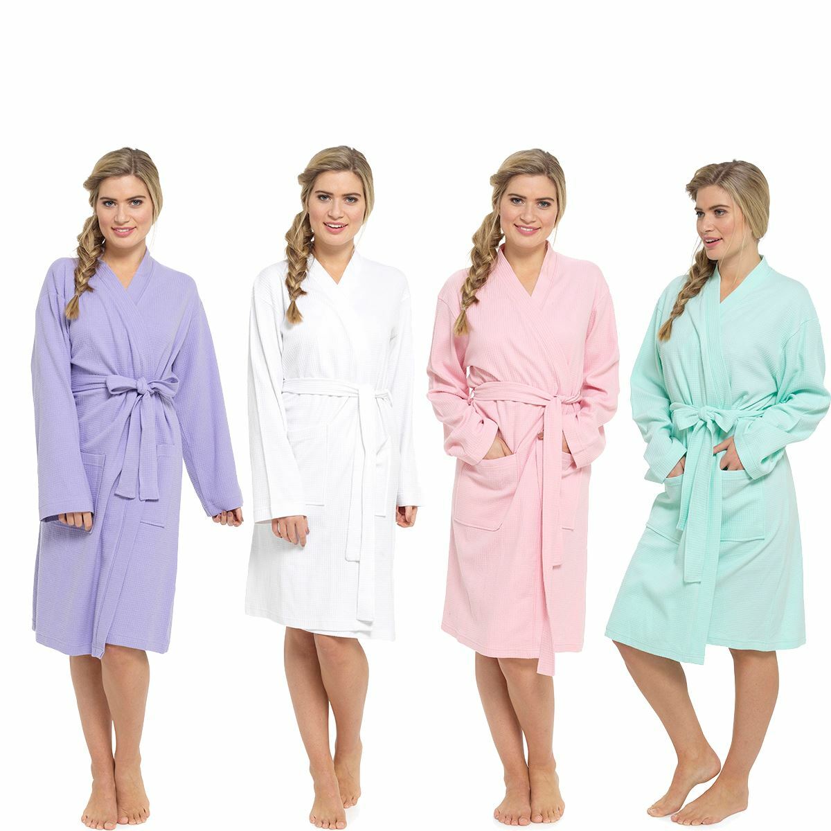 m and s waffle dressing gown