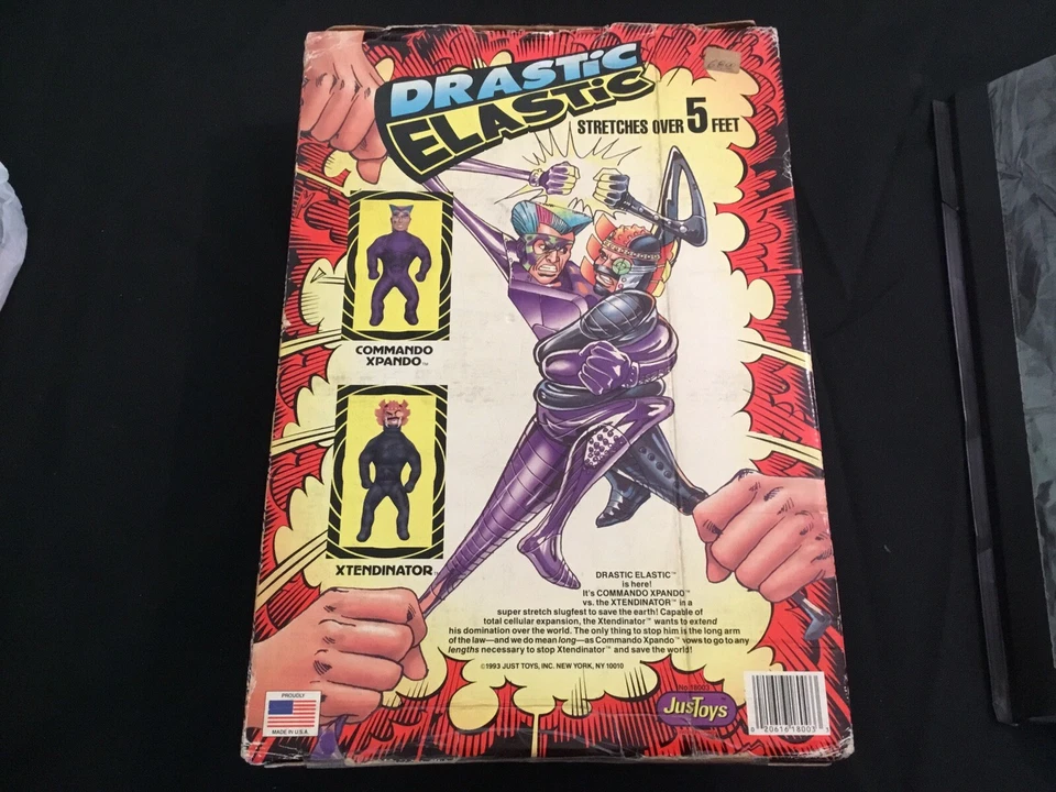 STRETCH ARMSTRONG DRASTIC ELASTIC COMMANDO XTEND-INATOR Including Mandrel Mould - Изображение 2 из 4