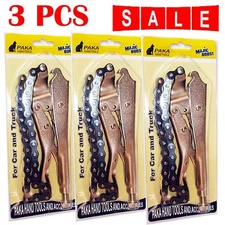 3 x Locking Chain Clamp Plier 19" Chain Vise Locking Wrench/ Oil Filter/Pipe NEW
