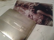 ANTIQUE  .925 STERLING SILVER CIGARETTE CASE BY JOSEPH GLOSTER LTD. 146 GRAMS