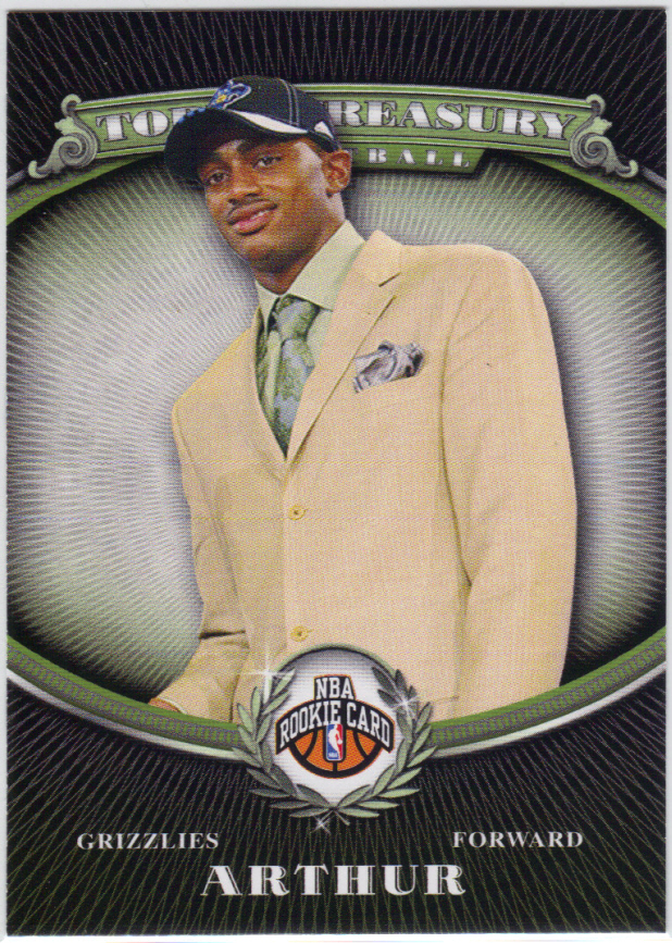 DARRELL ARTHUR (R) 2008-09 TOPPS TREASURY  #116