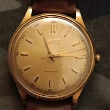 Orologio Eberhard  vintage in oro  18kt