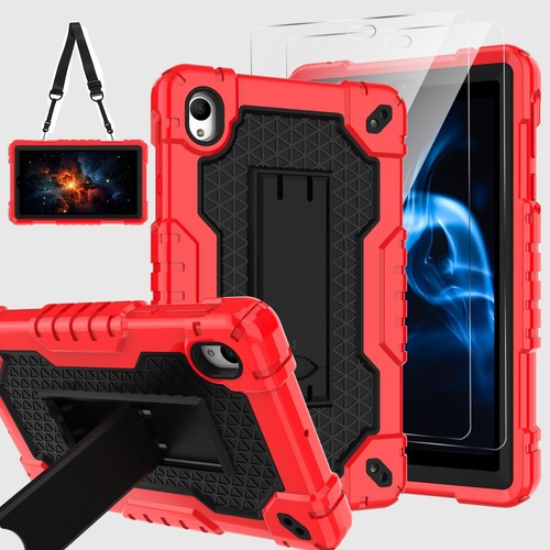 For Walmart Onn 7/8 8inch Gen4 2024 Case Built Strap Kickstand+Screen Protector - Picture 54 of 146