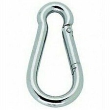 Attwood Marine Zinc Plated Universal Safety Snap Hook 1/4" X 2 1/2" 12303-3