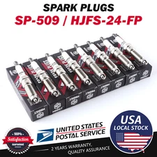 8Pcs SP-509 HJFS-24FP Spark Plugs For Ford MOTORCRAFT Super Duty US Genuine NEW