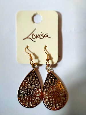 Lovisa Tear drop dangle hook earrings UK