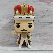 Funko Pop! Figura CUERPO Diamante Rocks Queen Freddie Mercury King #184 SIN CAJA