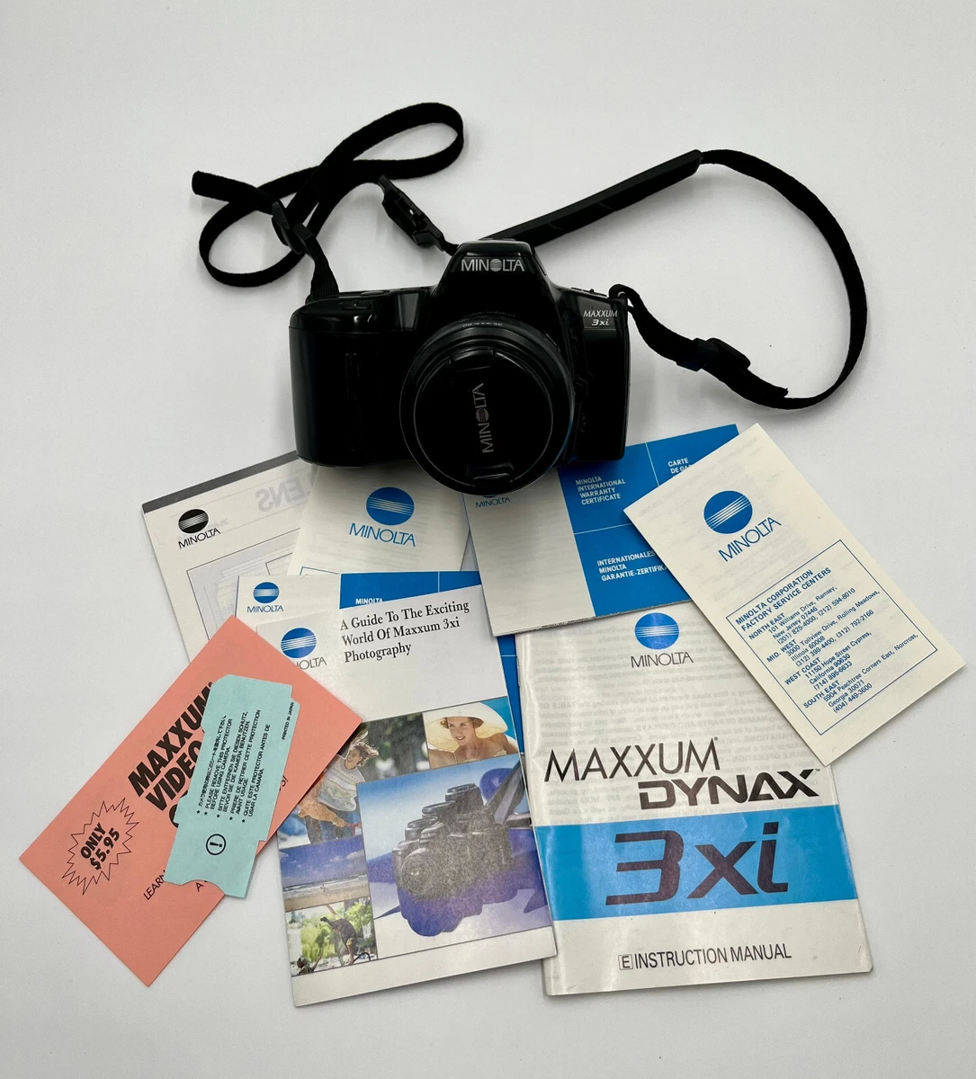 Minolta Maxxum 3XI Film Cameras for sale | eBay