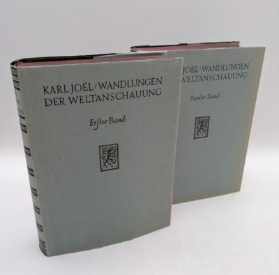Wandlungen der Weltanschauung, 1. und 2. Band, Karl Joel, J C B Mohr, 1928