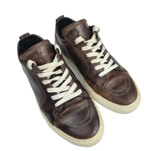 Sneakers basse Yves Saint Laurent in pelle
