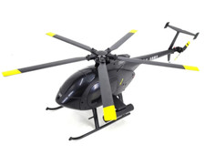 RC HELICOPTER 5 Blade HUGHES MD500 W/ Gyro Stabilization 6CH 2.4ghz-RTF-*BLACK*