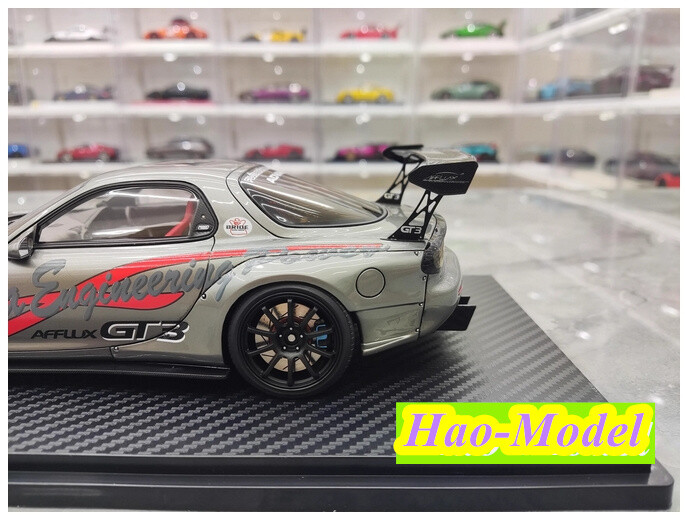 IG 1:18 Mazda RX7 GT3 FD3S FEED Afflux Resin Model Car Diecast Hobby Collection