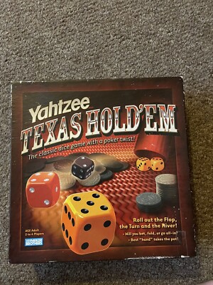 Parker Bros Yahtzee Texas Hold'EM Poker Würfelspiel (2004)