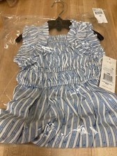 New HABITUAL Girl Pull-On Romper Indigo Size 18M
