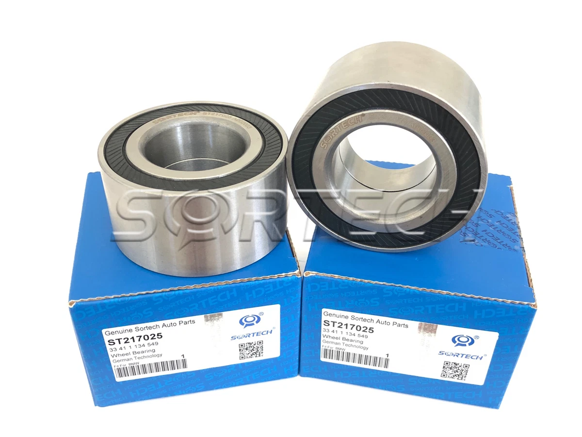 2PCS Rear Left & Right Wheel Bearing for BMW 33411134549 E28 E32 