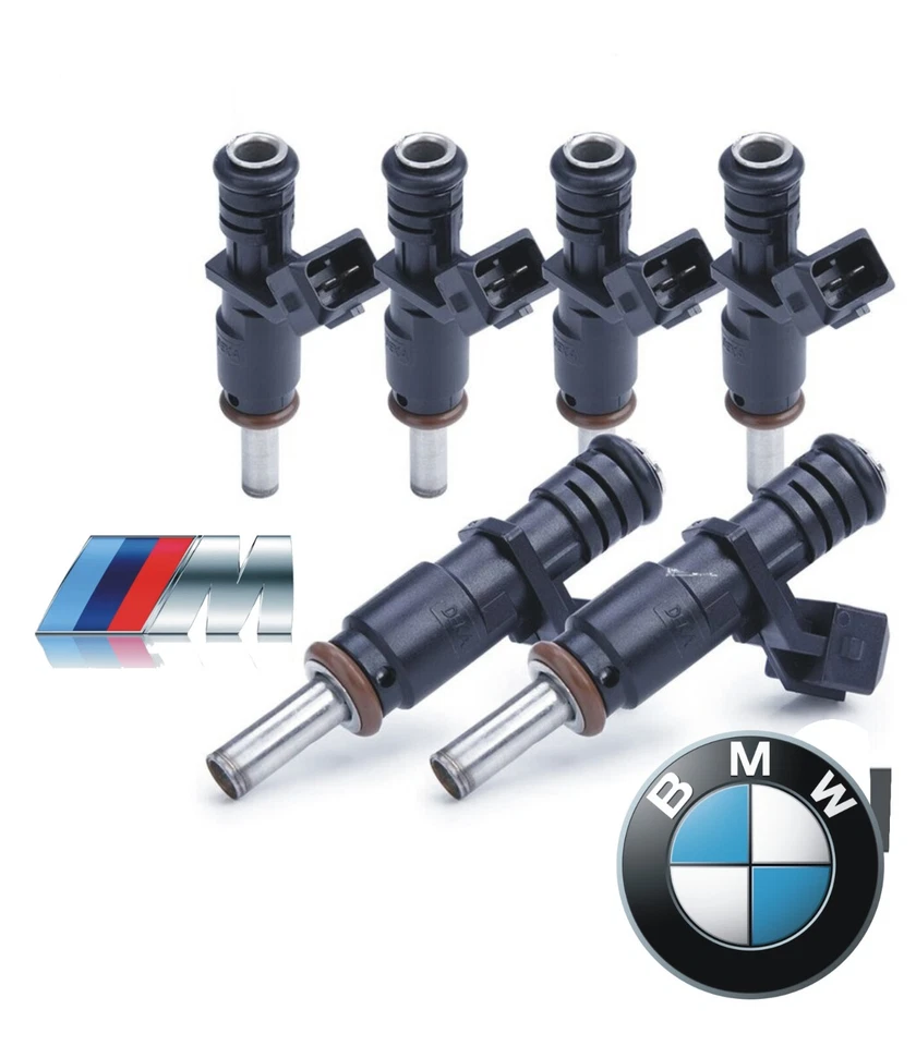 x6 NEW GENUINE OEM SIEMENS Fuel Injectors for 2006 BMW 330i 3.0L I6 #7531634 - Image 3 of 4