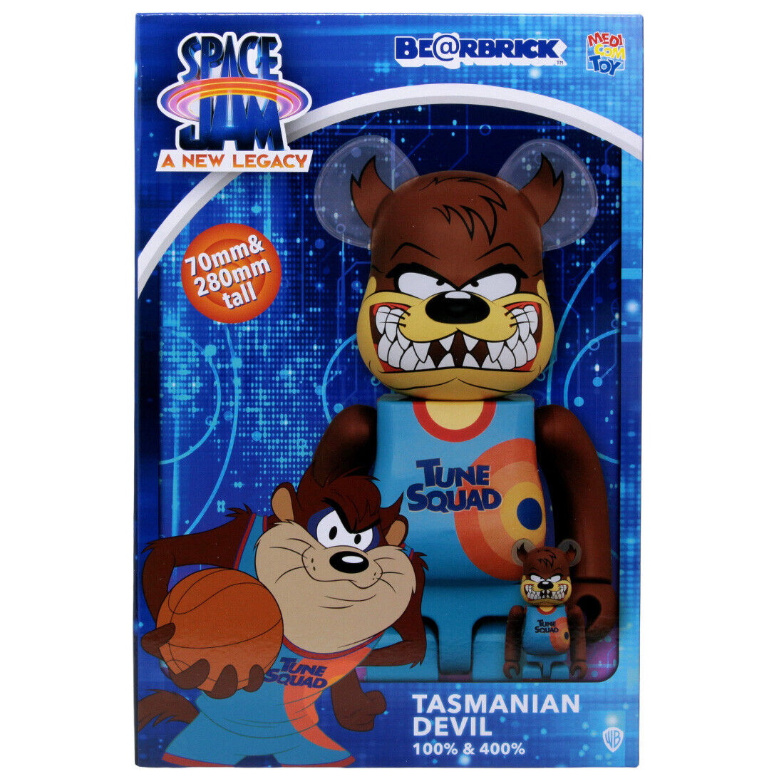 Medicom Space Jam A New Legacy Tasmanian Devil 100% 400 Medicom Space Jam A New Legacy Tasmanian Devil 100% 400