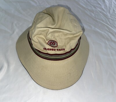 Vintage Orange Tree Golf Club Florida bucket Hat Duckster 1 size caddyshack USA