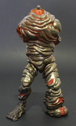 Marvel Legends MOLTEN MAN 2019 BAF incompleto construir una figura Hasbro Spiderman