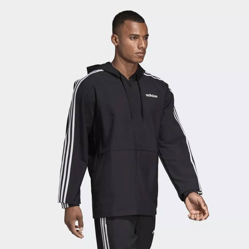 Adidas essentials windbreaker sale