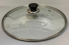 32 Cm ( 12.6 in ) Tempered Glass Lid for Frying Pan Replacement Cover