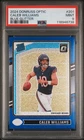 2024 Panini Donruss Optic - PSA 9 Rated Rookie Caleb Williams #201 Blue Glitter