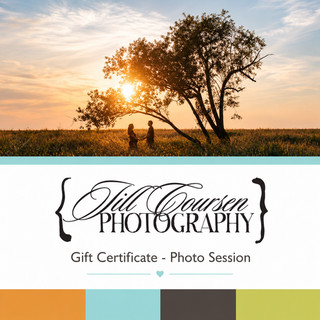 Jill Coursen Photography Session | Edmonton Area | $375 Value
