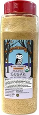 Barred Woods Maple Organic Pure Vermont Maple Sugar - 1.5 lbs (24 oz) Jar - Gran