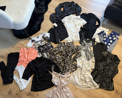 17- teiliges Mega Marken Damen Kleidung Paket: Gr. S / 36, teils NEU, ZARA, H&M