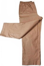 Women's Casual Beige Elastic Waist Pants Cato NWOT